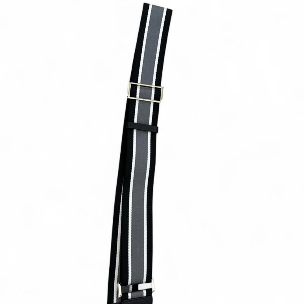 Aspinal Black Leather Strap with Gold Hardware - Picture 3 of 3